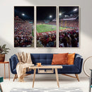 Mississippi State Bulldogs Stadium Wall Art Canvas Print –