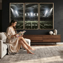 American Football Stadium Wall Art Canvas Print, Stadium