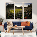 Oregon Stadium Canvas Wall Art - Captivating Game Day Scene