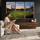 Citizens Bank Park Philadelphia Phillies Wall Art Canvas |