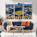 Los Angeles Dodgers Dodger Stadium Wall Art Canvas Print -