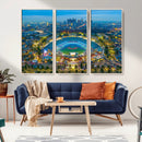 Los Angeles Dodgers Wall Art Canvas, Dodger Stadium Wall Art