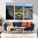 Los Angeles Dodgers Dodger Stadium Wall Art Canvas Print -