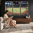 Texas Rangers Baseball Team Print - Arlington Globe Life