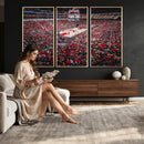 Louisville Cardinals Basketball Print Canvas - Louisville