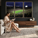 Michigan Wolverines Football Canvas Wall Decor, Football