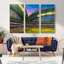 Milwaukee Brewers Baseball Team Print Canvas- American