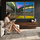 Milwaukee Brewers Baseball Team Print Canvas- American
