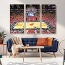 Miami Heat Basketball Team Print Wall Art- Kaseya Center by MyGreatCanvas | Canvas Wall Art Prints | Photo Prints & Wall Decor