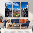 San Diego Padres Baseball Team Print - Petco Park Stadium by MyGreatCanvas | Canvas Wall Art Prints | Photo Prints & Wall Decor