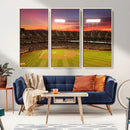 Oakland Athletics Baseball Team Print - Oakland Coliseum
