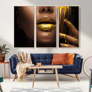 African American Art Black Woman Canvas Print, African Wall