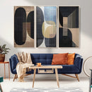 Minimalist Wabi Sabi Abstract Geometric Wall Art Canvas