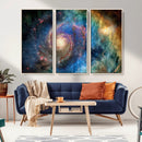 Spiral Galaxy Wall Art Canvas Print