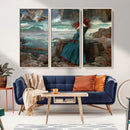 Miranda by the Shore Wall Art Canvas Print – Tempest Scene by MyGreatCanvas | Canvas Wall Art Prints | Photo Prints & Wall Decor