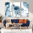 Abstract Jellyfish Canvas Print Wall Art