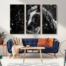 Winter Horse Wall Art | Black and White Horse Print | Ready by MyGreatCanvas | Canvas Wall Art Prints | Photo Prints & Wall Decor