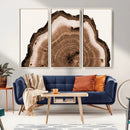 Rustic Wood Rings Wall Art | Nature-Inspired Tree Ring