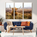Scottish Highland Cow Wall Art Canvas Print | Ready to Hang by MyGreatCanvas | Canvas Wall Art Prints | Photo Prints & Wall Decor