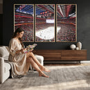 Barton Malow Little Caesars Arena Detroit Wall Art Canvas