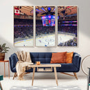 Madison New York Rangers Hockey Stadium Wall Art Canvas