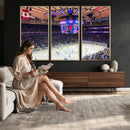 Madison New York Rangers Hockey Stadium Wall Art Canvas