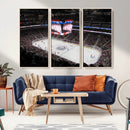 Rogers Place Edmonton Oilers Ice Hockey Stadium Wall Art,