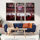 Carolina Hurricanes Ice Hockey Stadium Wall Art, Carolina by MyGreatCanvas | Canvas Wall Art Prints | Photo Prints & Wall Decor