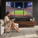 NC State Wolfpack Canvas Print - Raleigh Carter-Finley