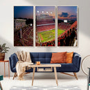 NC State Wolfpack Football Team Print - Raleigh
