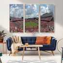 NC State Wolfpack Football Team Print Canvas- Raleigh