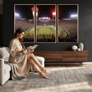Framed Florida State Seminoles Football Team Print -