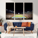 SMU Mustangs Football Team Print - Dallas Gerald J. Ford