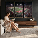 Houston Cougars Football Team Print - Houston TDECU Stadium