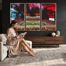 Virginia Tech Hokies Football Team Print - Blacksburg Lane