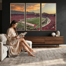 Camp Randall Stadium Wisconsin Badgers Large Wall Art Canvas