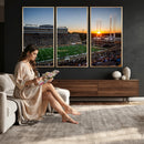 Demon Deacons Football Team Print Canvas- Winston-Salem