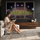 Demon Deacons Print Canvas, Football Team Print -