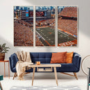 University of Texas Longhorns Football Team Print - Austin by MyGreatCanvas | Canvas Wall Art Prints | Photo Prints & Wall Decor