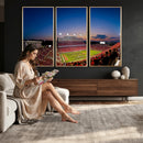 Wolfpack Football Team Wall Art Print - Raleigh