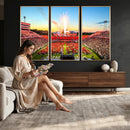 North Carolina State University Canvas Print, North Carolina