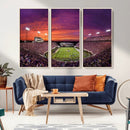 East Carolina University Pirates Football Print Canvas-