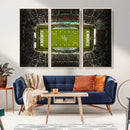 UCF Knights Football Team Print - Orlando FBC Mortgage by MyGreatCanvas | Canvas Wall Art Prints | Photo Prints & Wall Decor