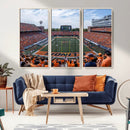 University of Illinois Fighting Illini Football Team Print by MyGreatCanvas | Canvas Wall Art Prints | Photo Prints & Wall Decor