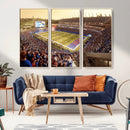University of Kansas Jayhawks Football Team Print - Lawrence by MyGreatCanvas | Canvas Wall Art Prints | Photo Prints & Wall Decor