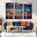 University of Kansas Jayhawks Football Team Art Print - by MyGreatCanvas | Canvas Wall Art Prints | Photo Prints & Wall Decor