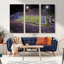 University of Kansas Jayhawks Football Team Print - Lawrence by MyGreatCanvas | Canvas Wall Art Prints | Photo Prints & Wall Decor