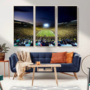 University of Michigan Wolverines Football Team Print - Ann by MyGreatCanvas | Canvas Wall Art Prints | Photo Prints & Wall Decor