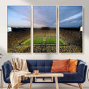 Michigan Stadium Wall Art Canvas Print, Vibrant Game Day by MyGreatCanvas | Canvas Wall Art Prints | Photo Prints & Wall Decor
