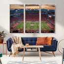 Framed Arizona Wildcats Football Team Print - Tucson Arizona by MyGreatCanvas | Canvas Wall Art Prints | Photo Prints & Wall Decor